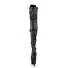 Pleaser - ADORE3028 Plateau Overknee Laarzen - Paaldans schoenen - Zwart Product image